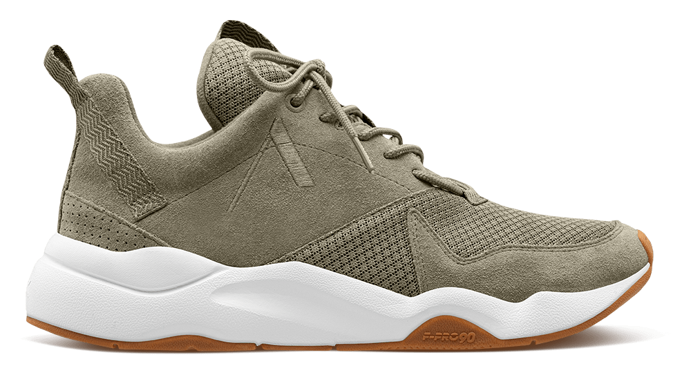 ARKK Collection Asymtrix Suede 3.0 F-PRO90 | Soft Army Gum | Women Asymtrix